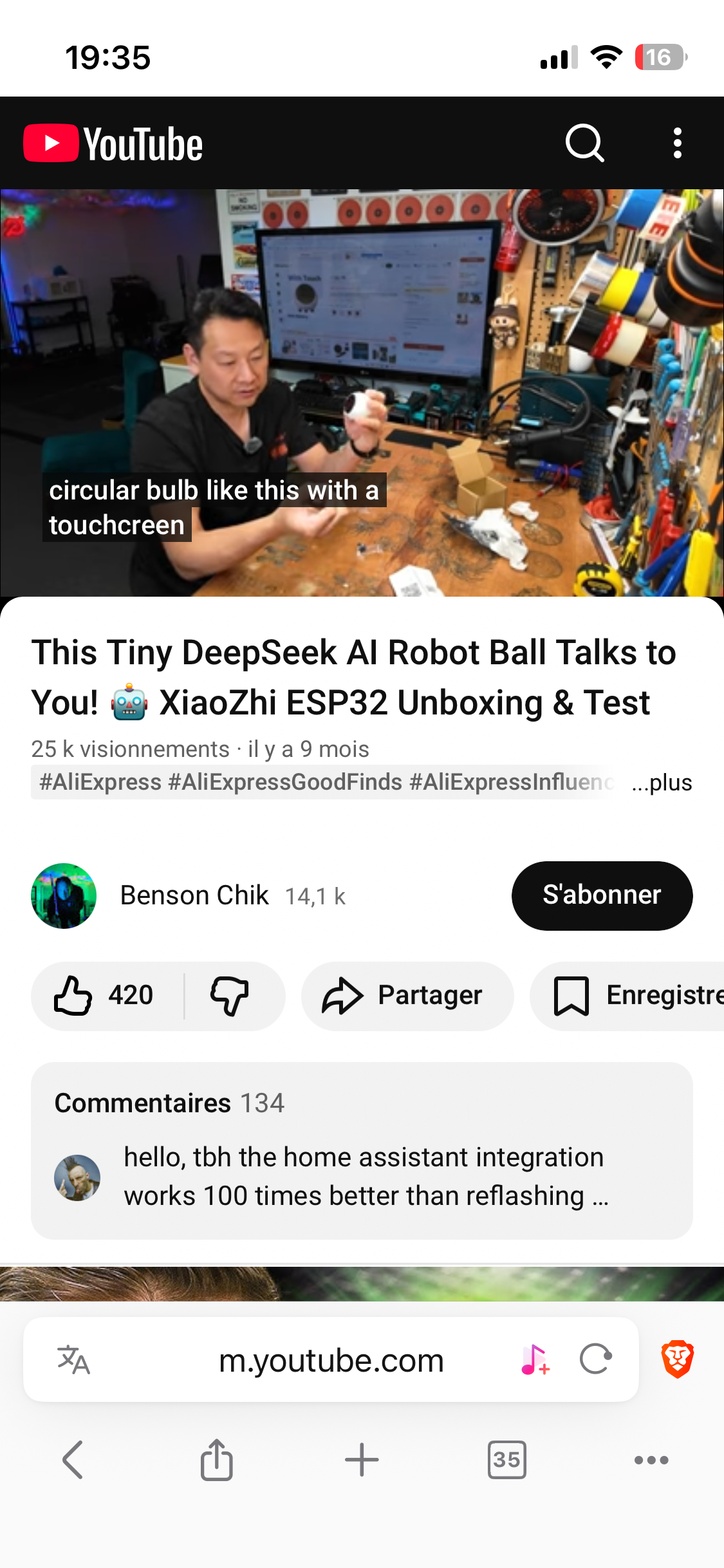 Memory thumbnail