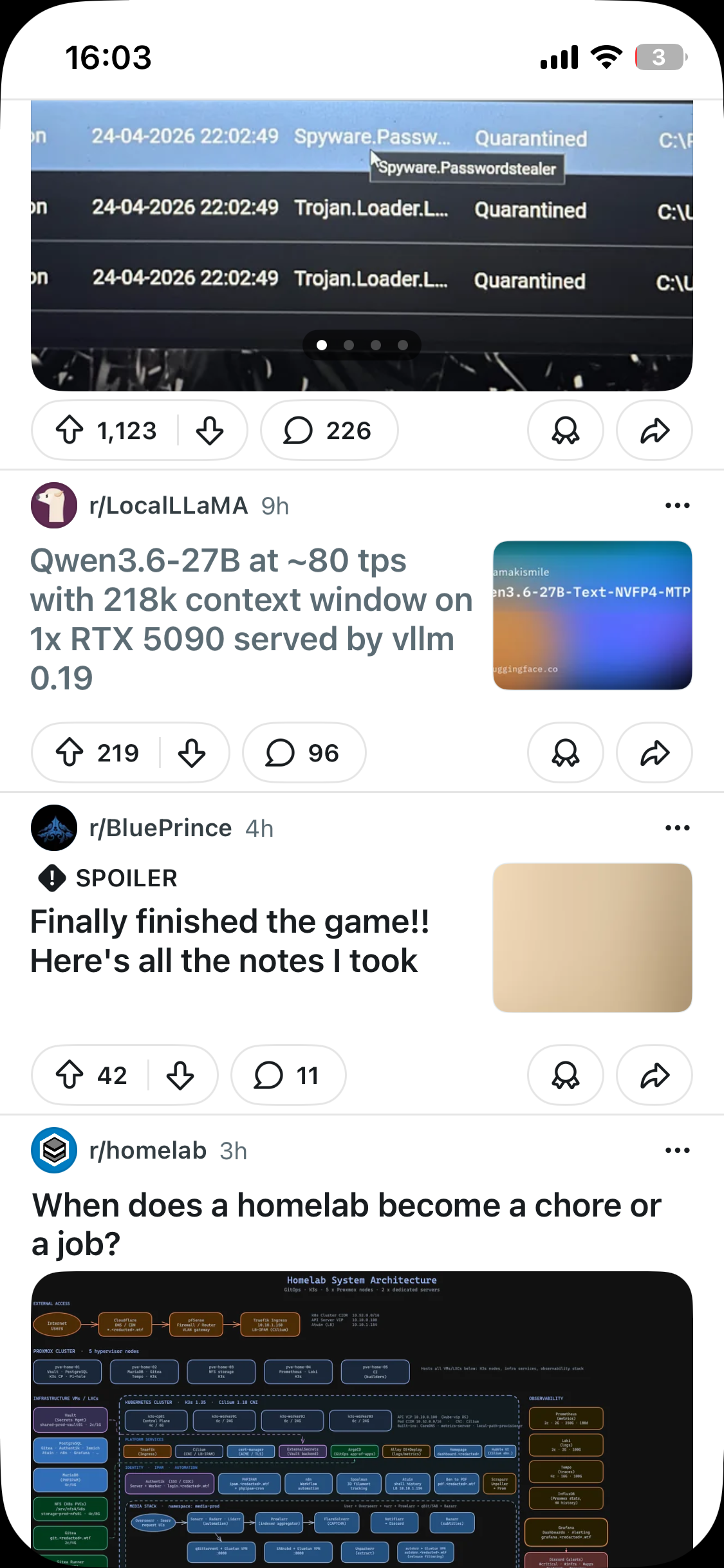 Memory thumbnail