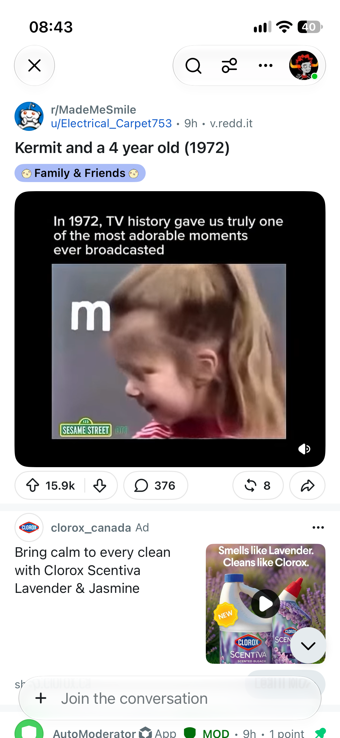Memory thumbnail
