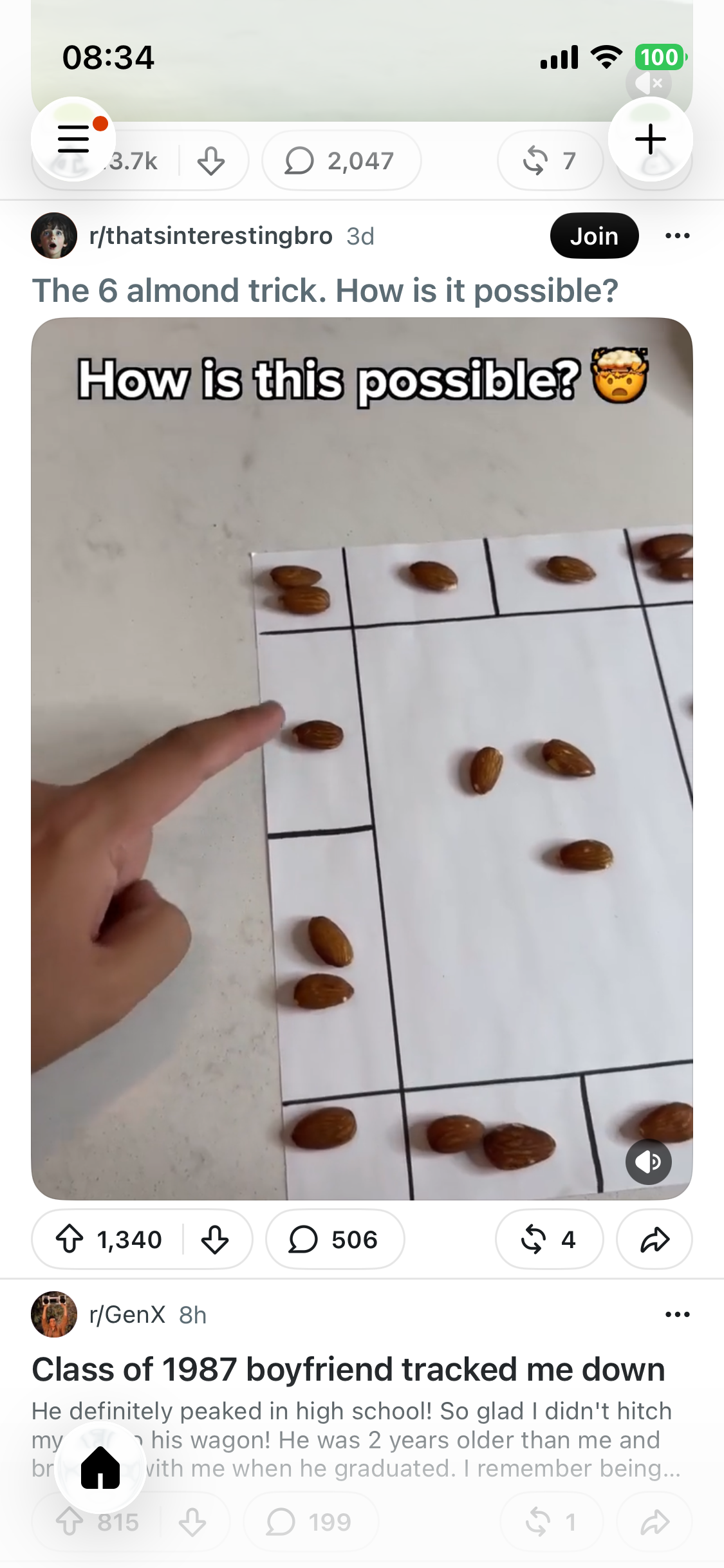 Memory thumbnail