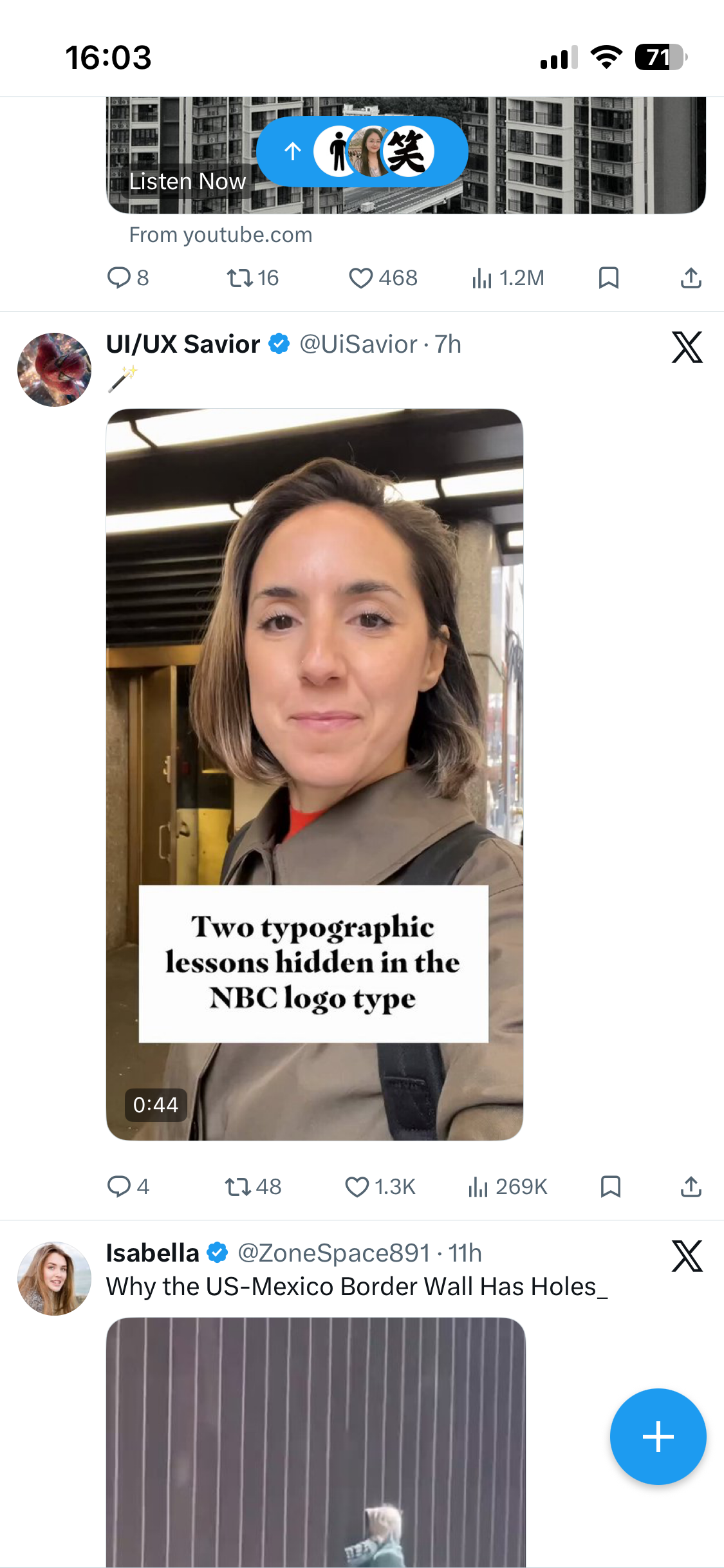 Memory thumbnail