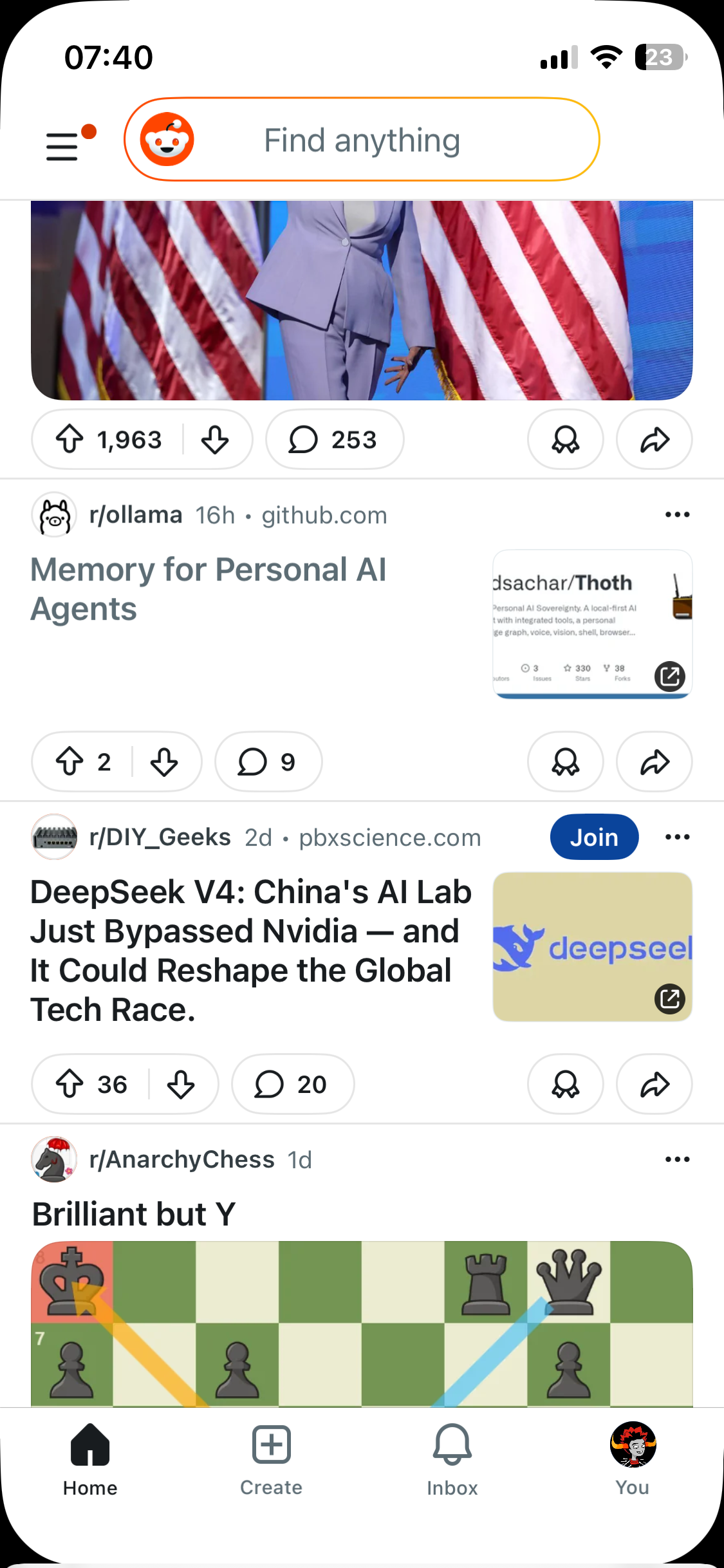 Memory thumbnail